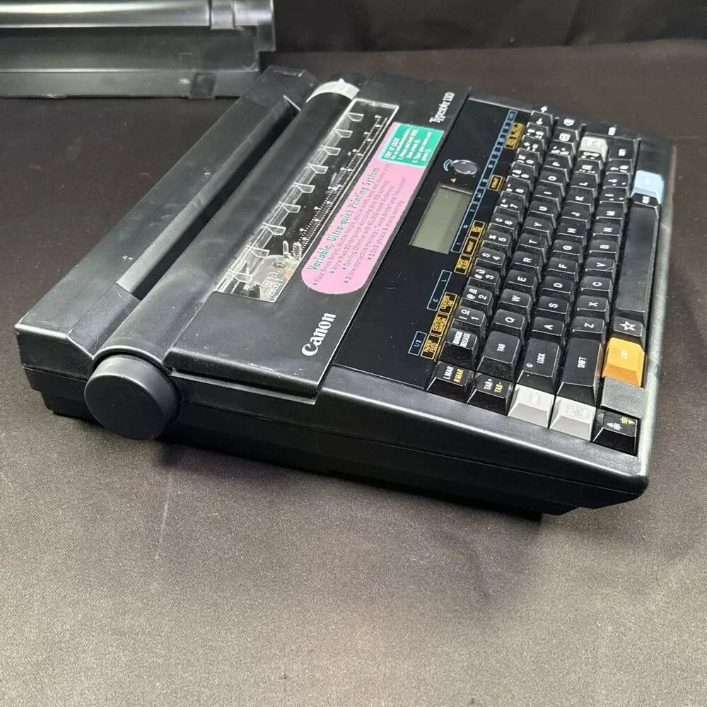 Canon Typestar 110 Portable Electronic Typewriter Word Processor Case Dust Cover